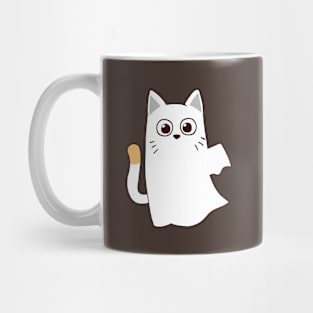 cat ghost Mug